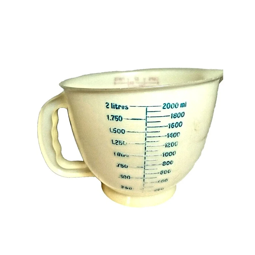 VTG 1977 TUPPERWARE Mix N Store 8 Cup 2 Qt Measuring Bowl Pitcher No Lid 500-7